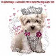 Rhinestone Cute Puppy